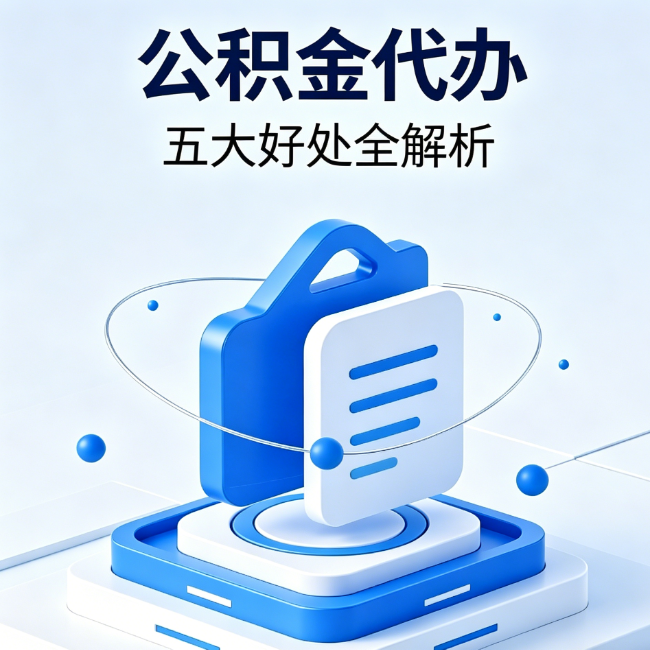 滁州公积金代办到底值不值？这5大好处让你少走弯路